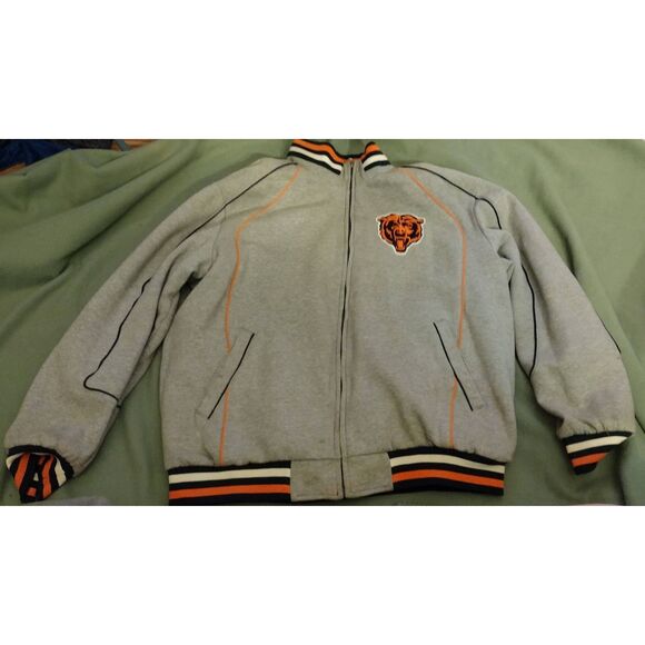 Chicago Bears NFL Glll Full Zip Up Reversible Vintage Jacket XXL. Excellent Cond - Picture 6 of 7
